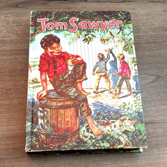 Vintage Tom Sawyer hardback 1955 classic - Picture 1 of 6